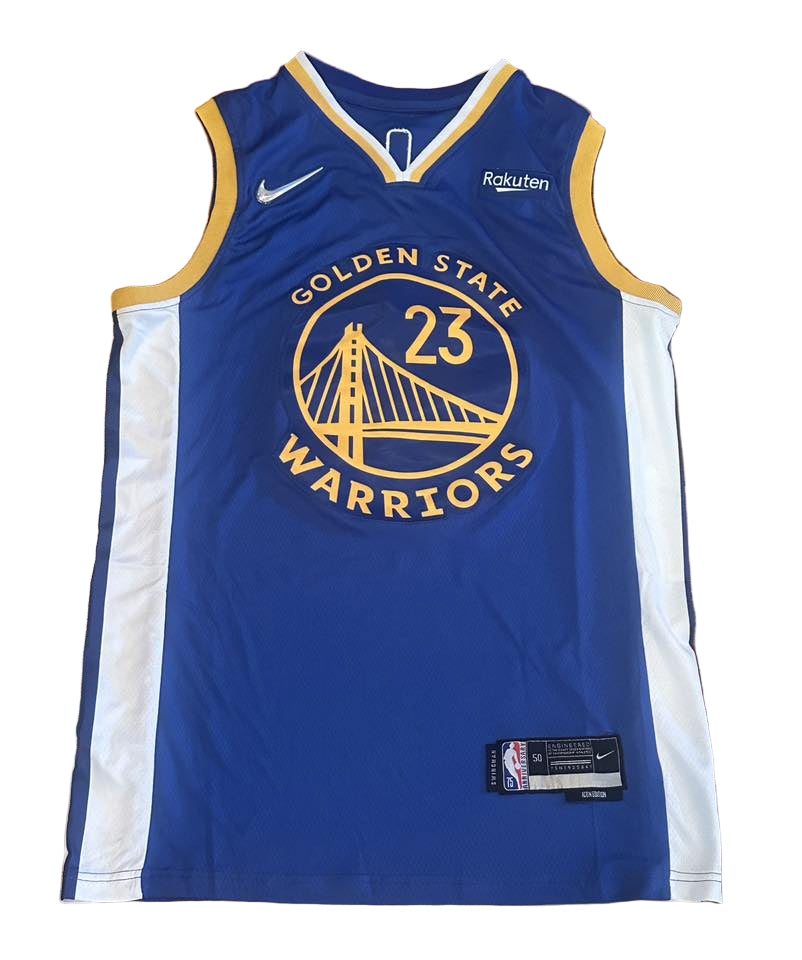 Draymond Green Autographed Golden State Warriors Jersey JSA COA-Right Off The Field