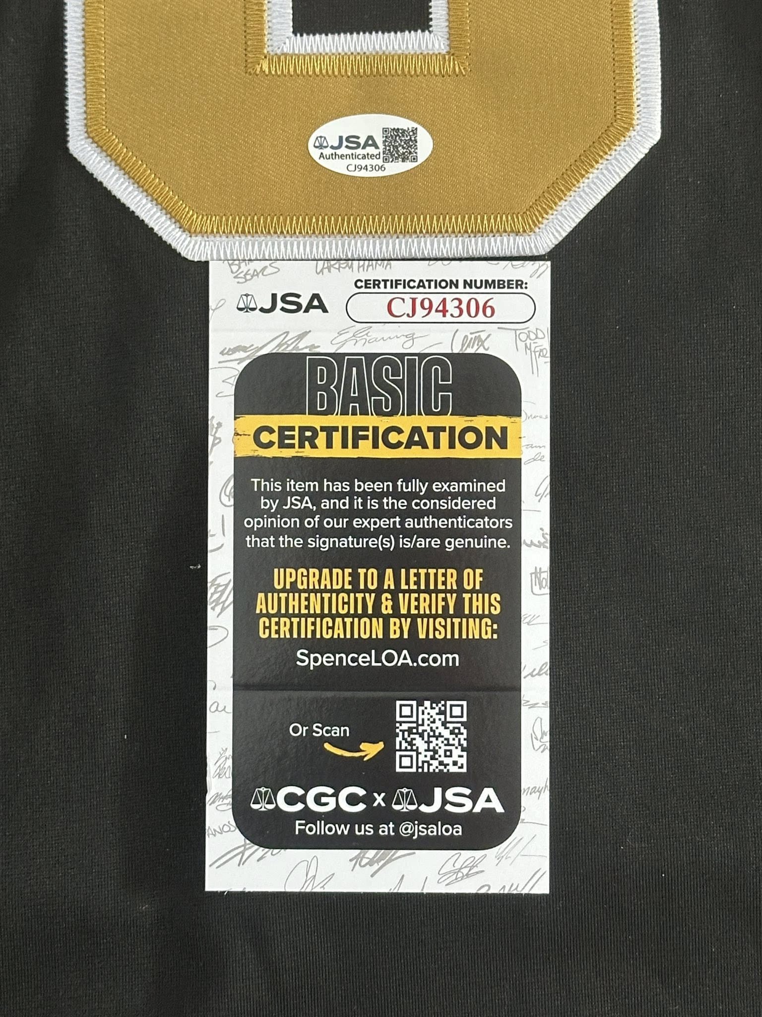 Drew Brees Signed Autographed New Orleans Saints Jersey JSA COA-Right Off The Field