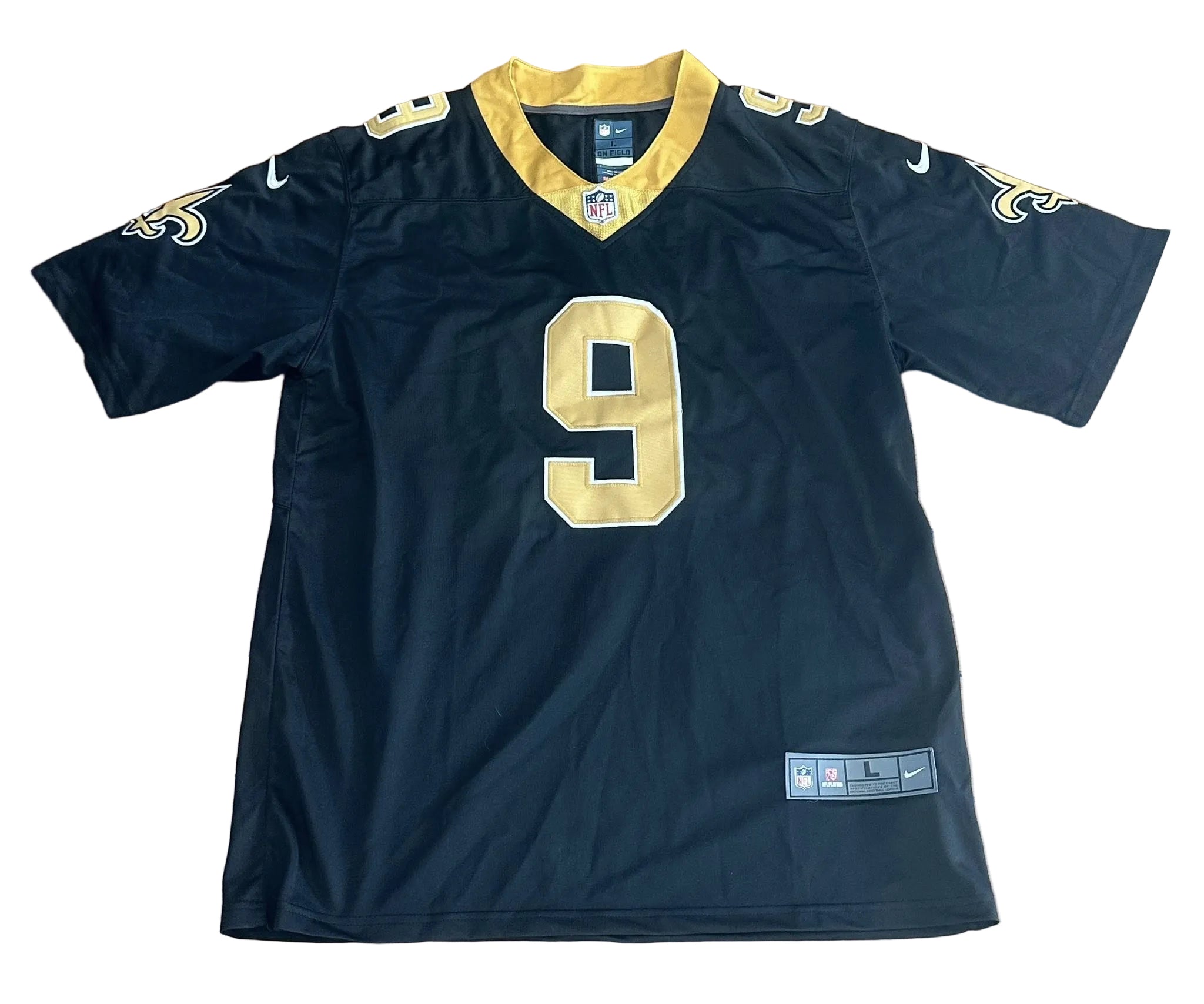 Drew Brees Signed Autographed New Orleans Saints Jersey JSA LOA-Right Off The Field