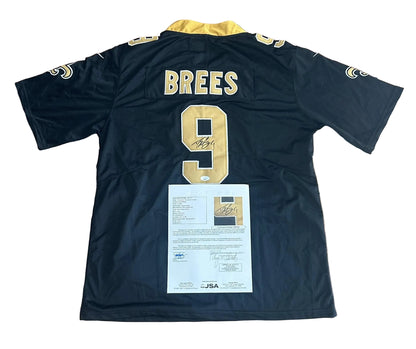 Drew Brees Signed Autographed New Orleans Saints Jersey JSA LOA-Right Off The Field