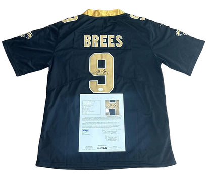 Drew Brees Signed Autographed New Orleans Saints Jersey JSA LOA-Right Off The Field