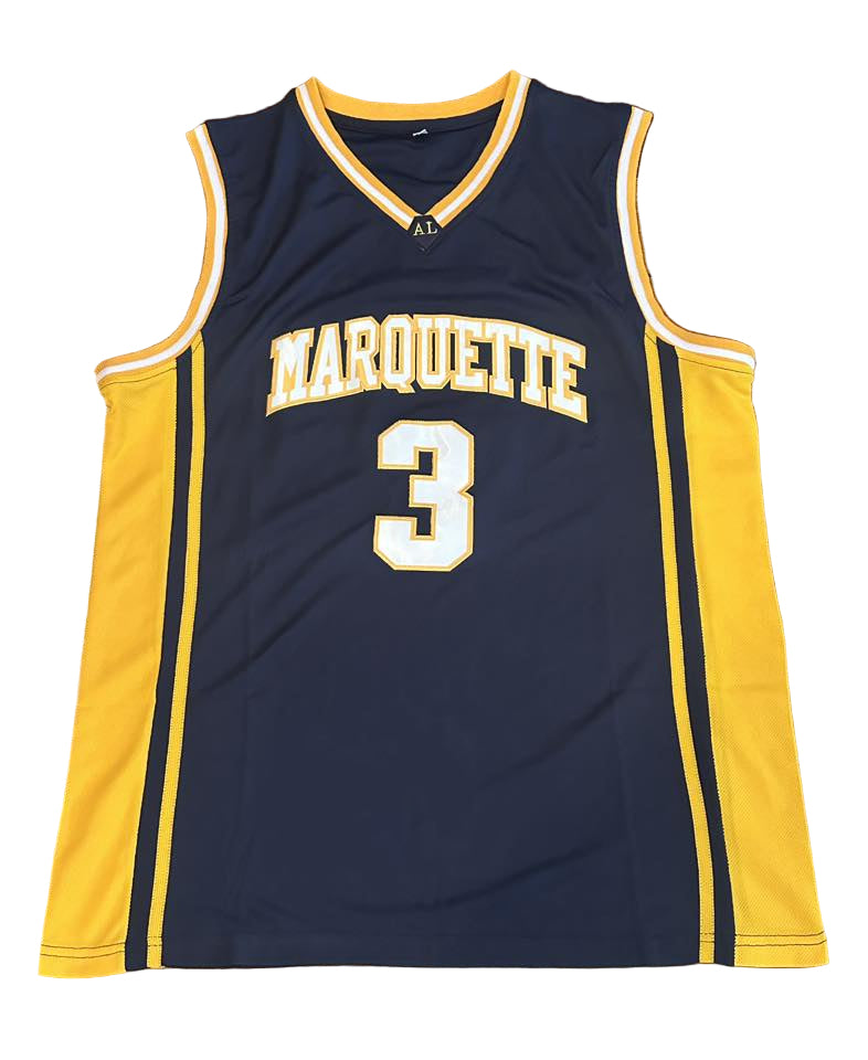 Dwyane Wade Autographed Marquette Jersey JSA COA-Right Off The Field