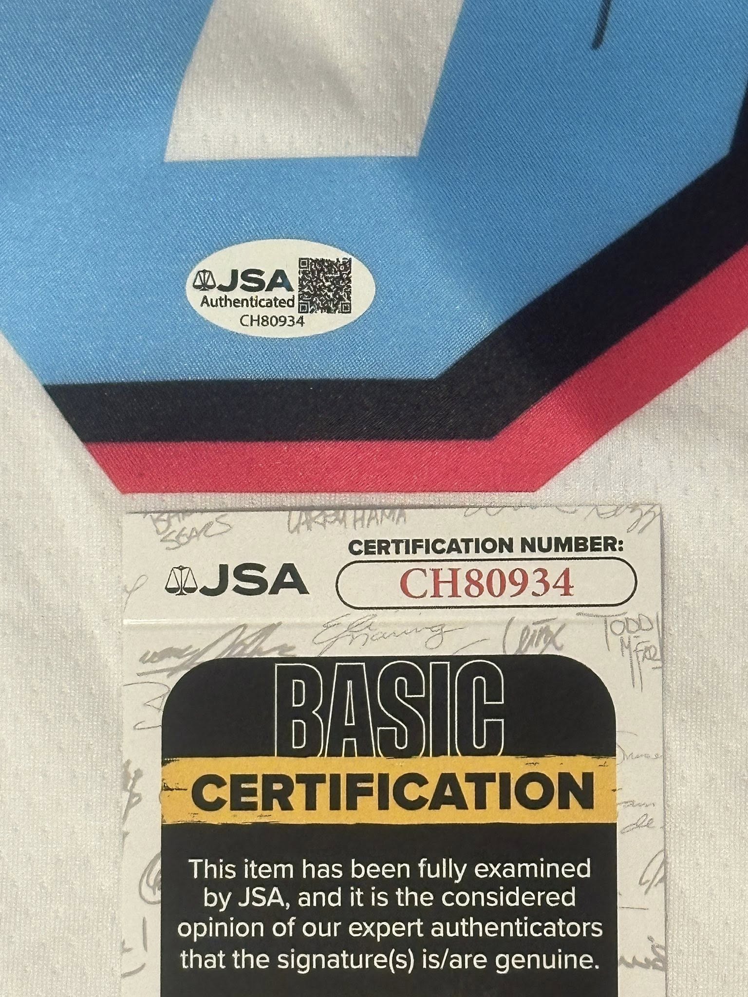 Dwyane Wade Autographed Miami Heat City Edition White Vice Jersey JSA COA-Right Off The Field