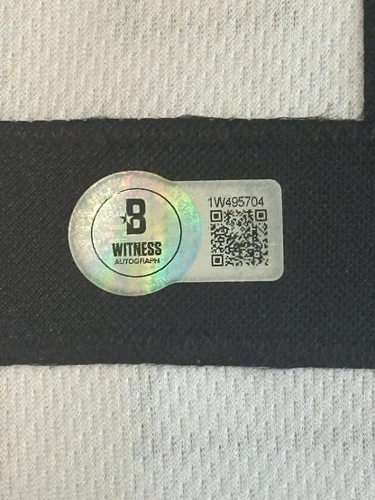 Franz Wagner Autographed Deutschland Custom Jersey BAS Witness-Right Off The Field