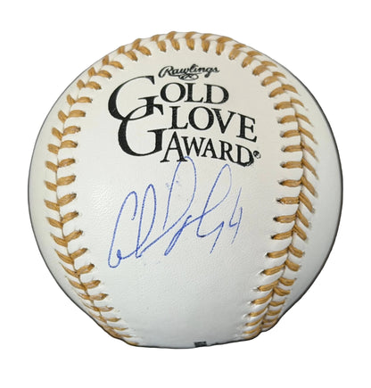 Gabriel Moreno Autographed Gold Glove Award Baseball JSA COA Diamondbacks-Right Off The Field