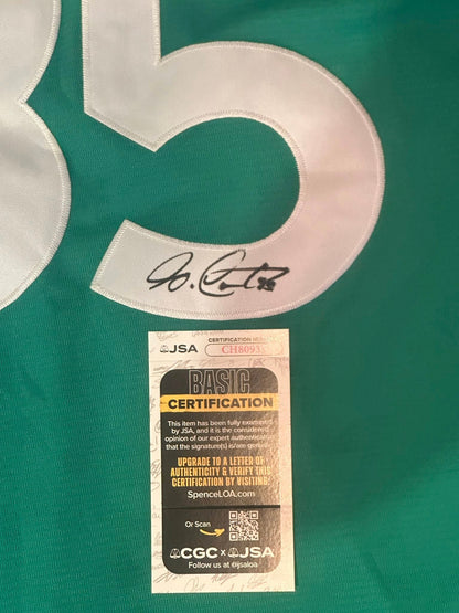 Garrett Crochet Autographed Boston Red Sox City Connect Jersey JSA COA-Right Off The Field