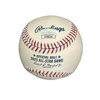 Garrett Crochet Boston Red Sox Autographed 2025 All Star Game Baseball JSA COA-Right Off The Field