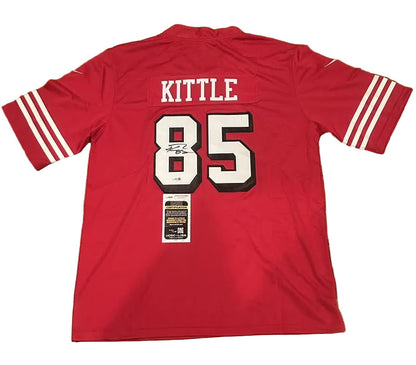 George Kittle Autographed San Francisco 49ers Jersey JSA COA-Right Off The Field