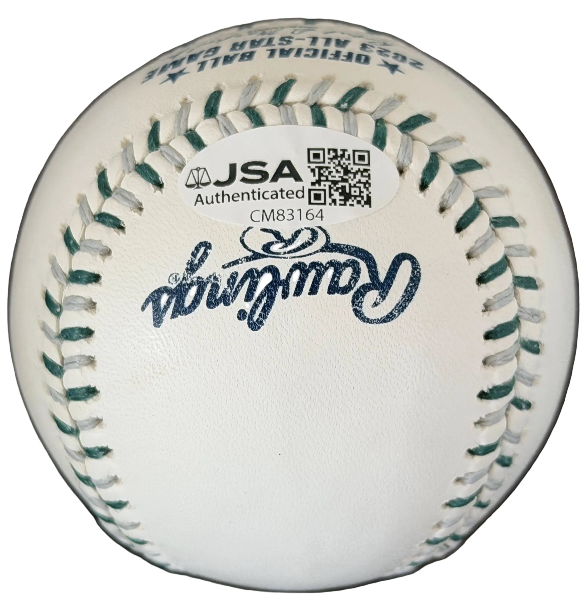 Geraldo Perdomo Autographed 2023 MLB All Star Game Baseball JSA COA Diamondbacks-Right Off The Field
