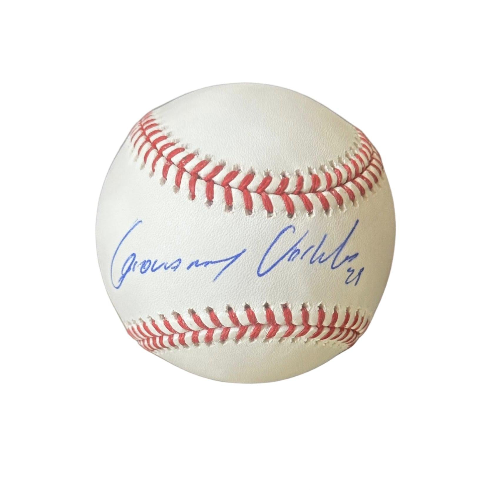 Gio Urshela New York Yankees Autographed Official MLB Baseball Full Name-Right Off The Field