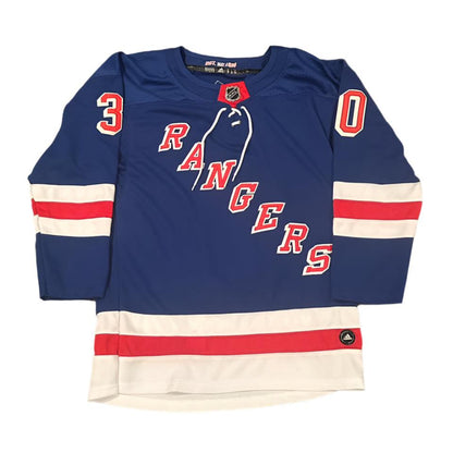 Henrik Lundqvist Autographed New York Rangers Jersey JSA COA-Right Off The Field
