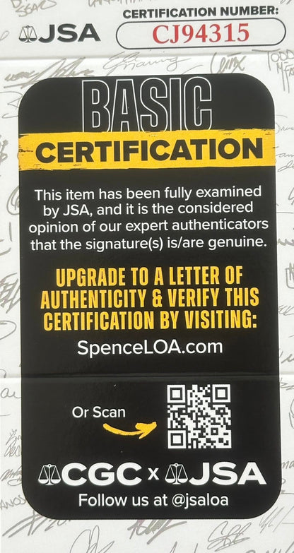 Isiah Thomas Autographed 11x14 Photo JSA COA-Right Off The Field