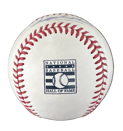 Isiah Thomas Detroit Pistons Autographed Hall of Fame MLB Baseball JSA COA-Right Off The Field