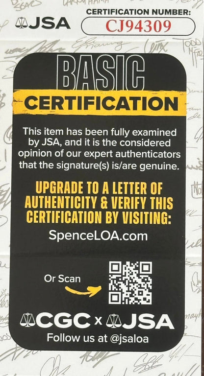 Isiah Thomas Detroit Pistons Autographed Hall of Fame MLB Baseball JSA COA-Right Off The Field