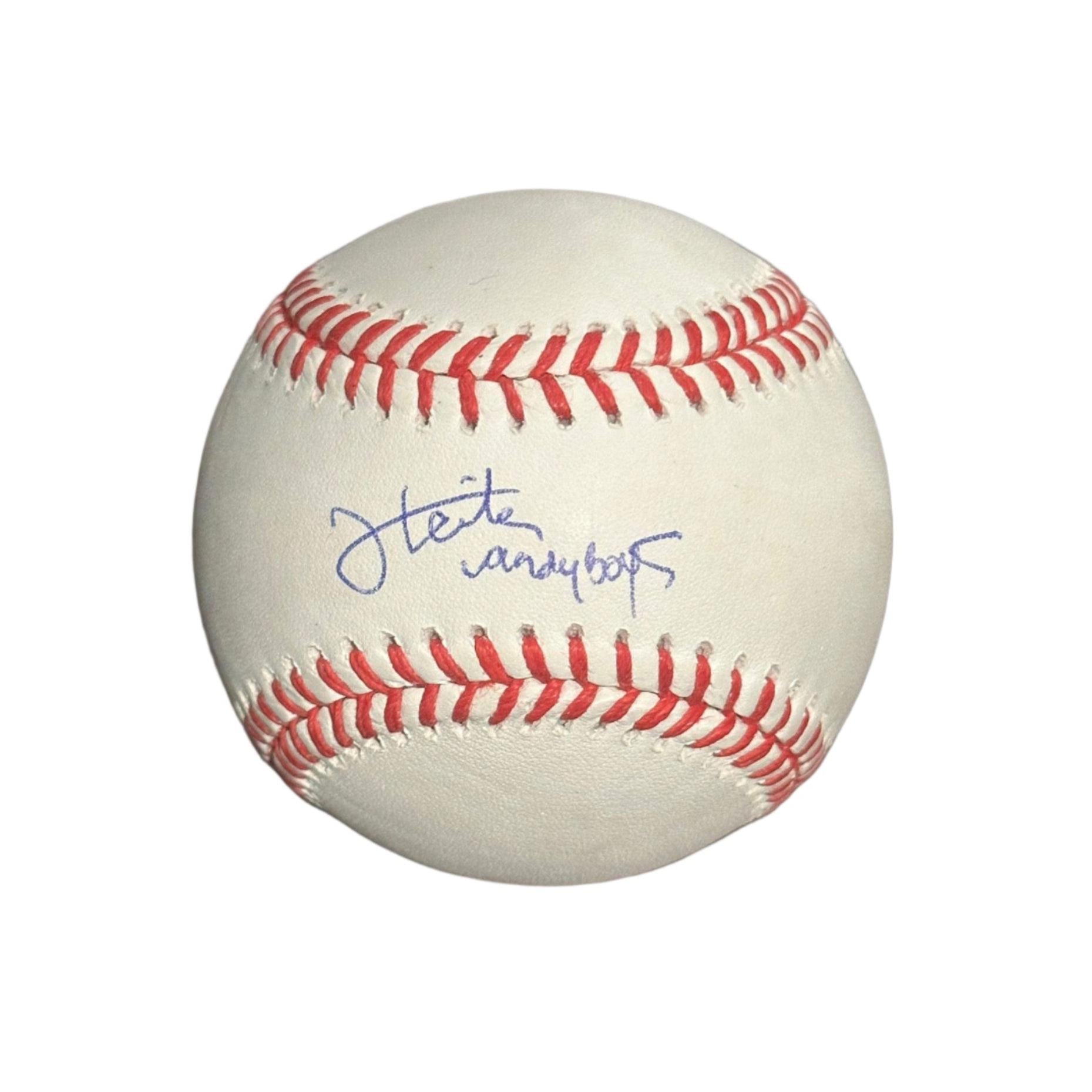 Jack Leiter Autographed Official MLB Baseball JSA COA 'Vandyboys' Inscription-Right Off The Field