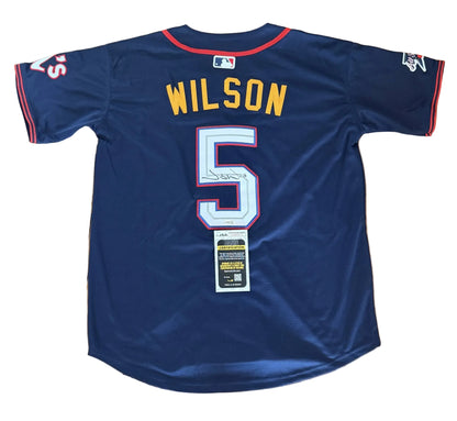 Jacob Wilson Autographed 2025 MLB All Star Game Jersey JSA COA Athletics-Right Off The Field