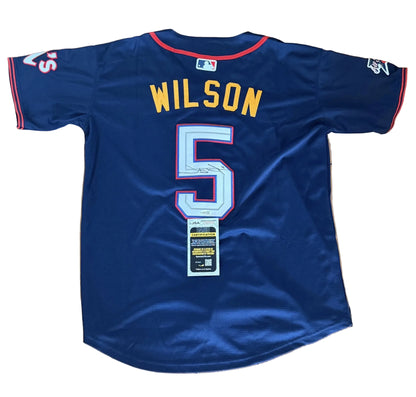 Jacob Wilson Autographed 2025 MLB All Star Game Jersey JSA COA Athletics-Right Off The Field
