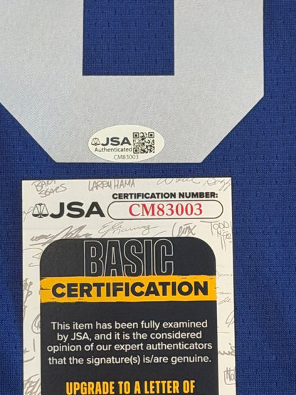 Jared McCain Signed Autographed Duke Blue Devils Jersey JSA COA-Right Off The Field