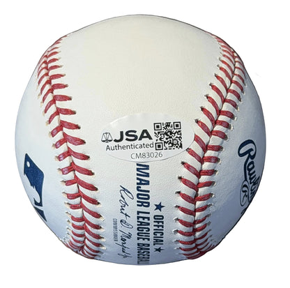 Jason Kidd Autographed Official MLB Baseball 'HOF 18 Inscription" JSA COA-Right Off The Field