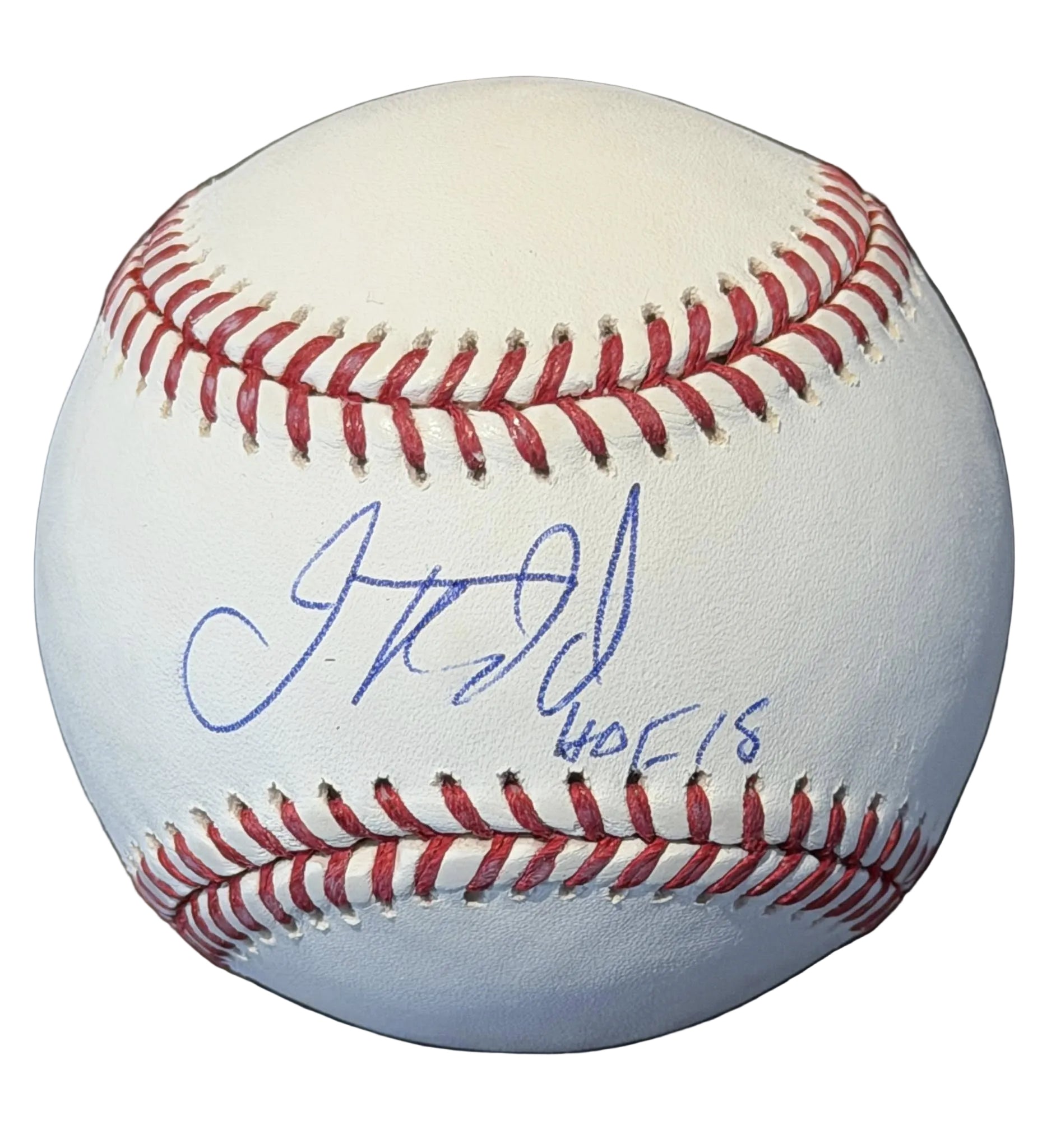 Jason Kidd Autographed Official MLB Baseball 'HOF 18 Inscription" JSA COA-Right Off The Field