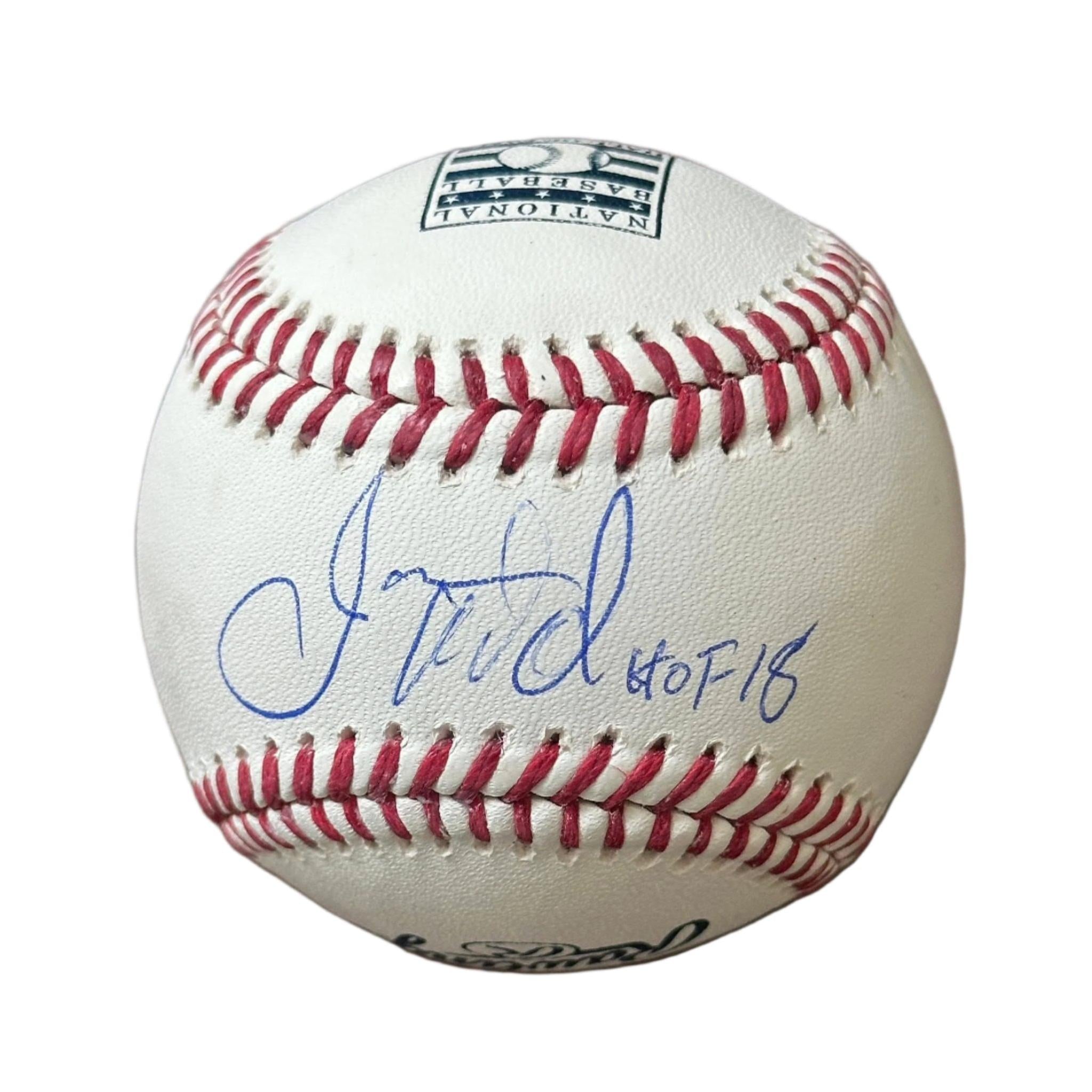 Jason Kidd Autographed and Inscribed "HOF 18" Hall of Fame MLB Baseball JSA COA-Right Off The Field