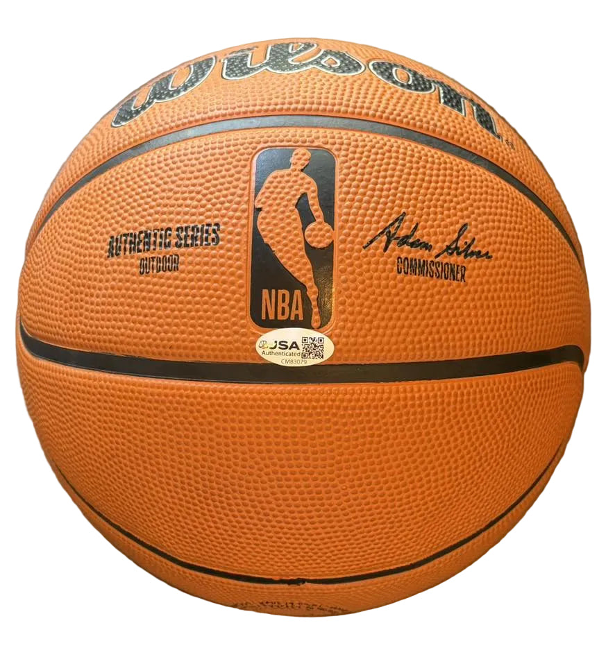 Jason Kidd Signed Autographed Full Size Wilson Basketball JSA COA-Right Off The Field