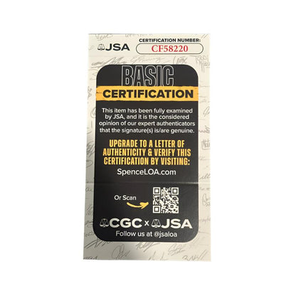 Jason Varitek Boston Red Sox Autographed Gold Glove Award Baseball JSA COA-Right Off The Field