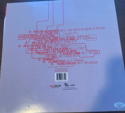 Jay-Z Signed Autographed The Blueprint 3 VINYL LP JSA LOA-Right Off The Field