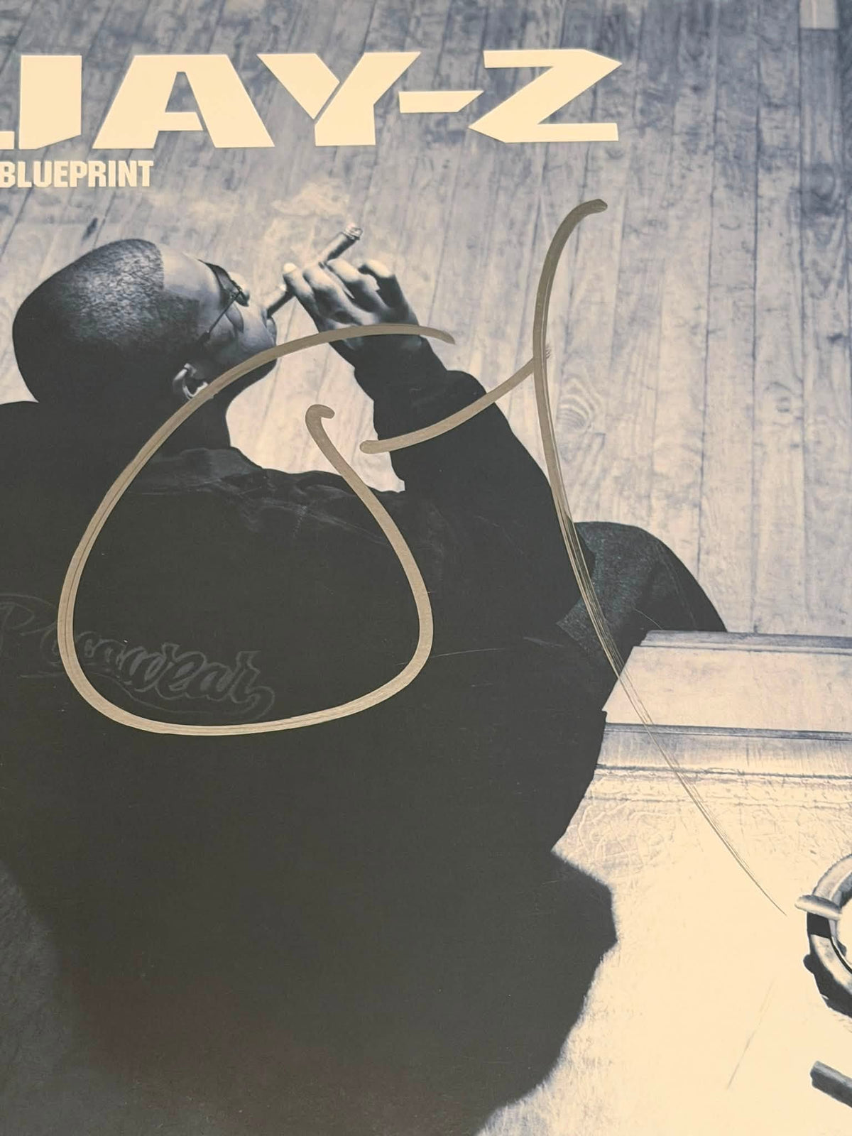 Jay-Z Signed Autographed The Blueprint VINYL LP JSA LOA-Right Off The Field