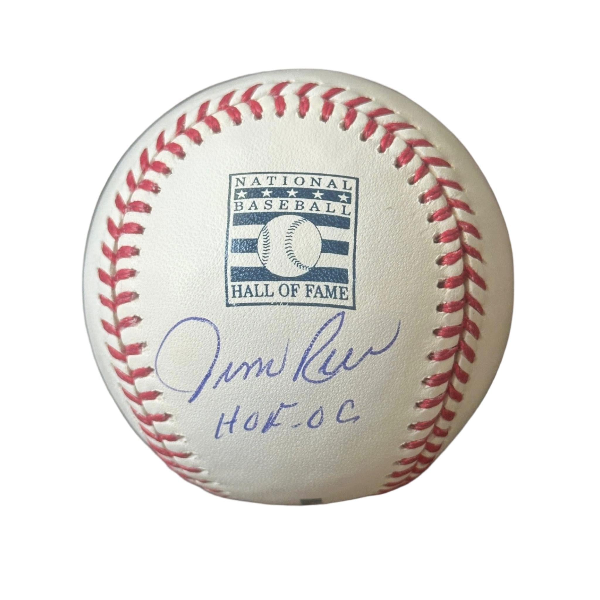 Jim Rice Boston Red Sox Autographed Hall of Fame Baseball 'HOF 09' Inscription-Right Off The Field