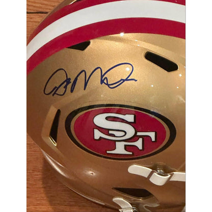 Joe Montana Autographed San Francisco 49ers Full Size Replica Helmet JSA LOA-Right Off The Field