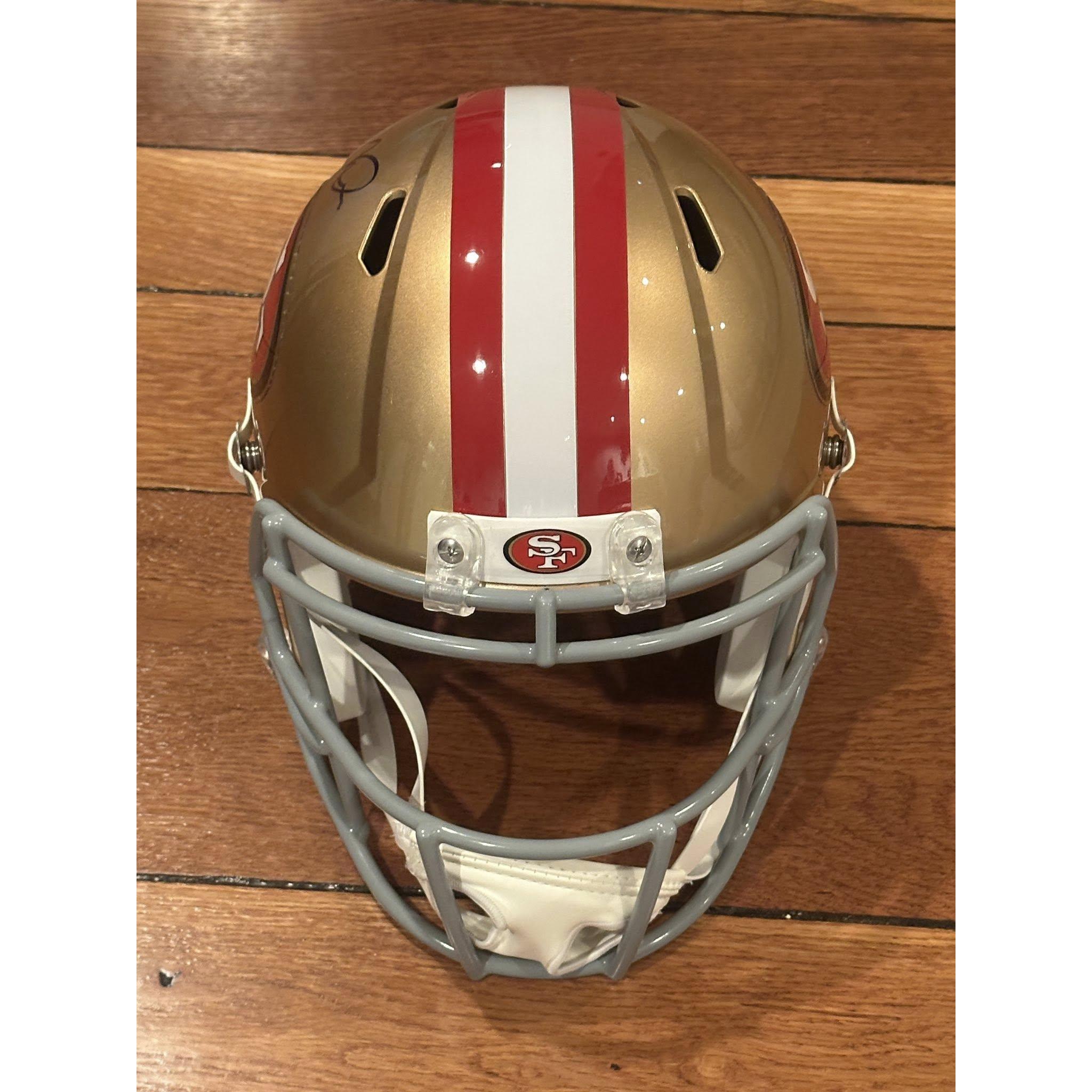 Joe Montana Autographed San Francisco 49ers Full Size Replica Helmet JSA LOA-Right Off The Field