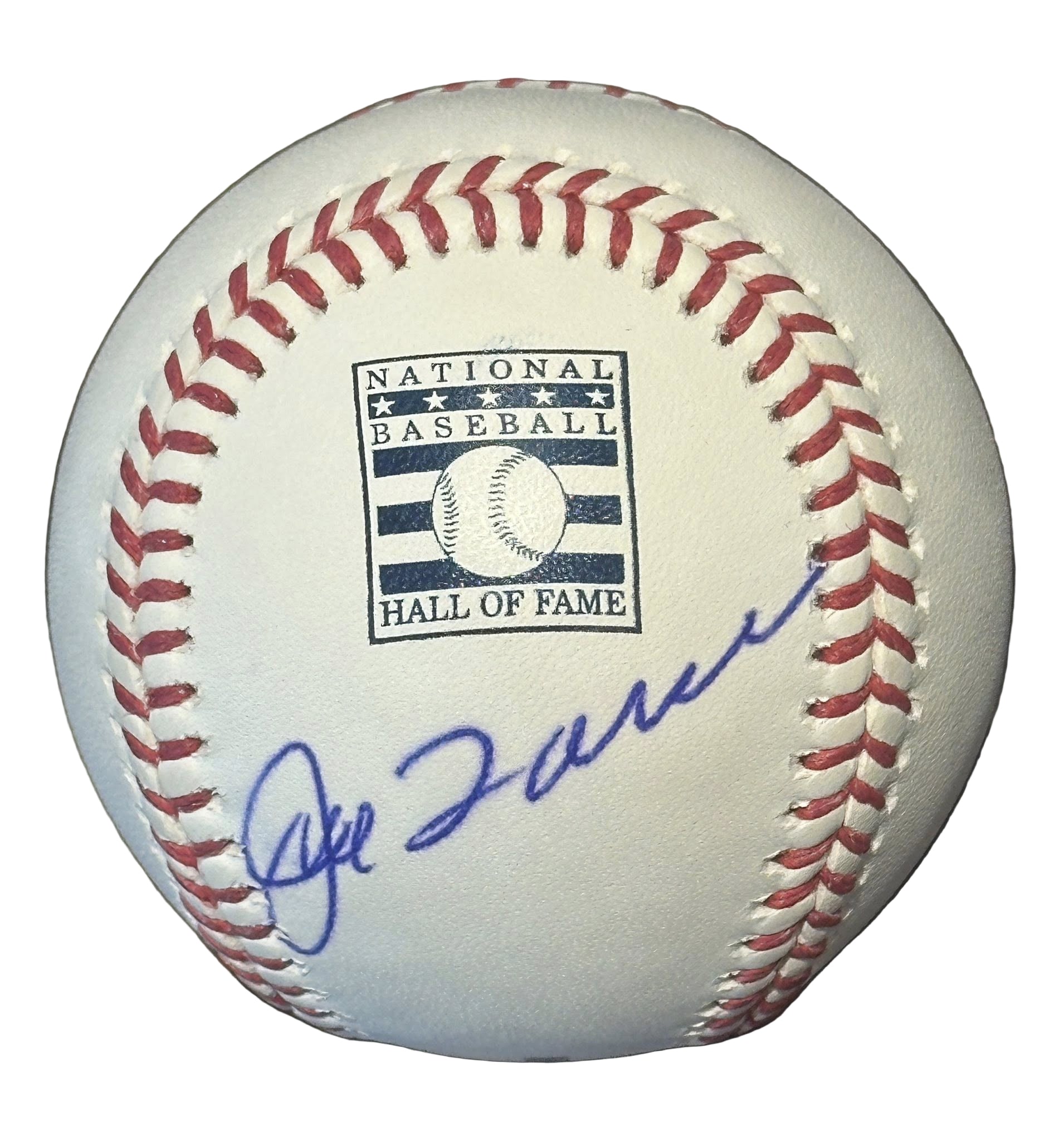 Joe Torre Autographed Hall of Fame MLB Baseball JSA COA New York Yankees-Right Off The Field