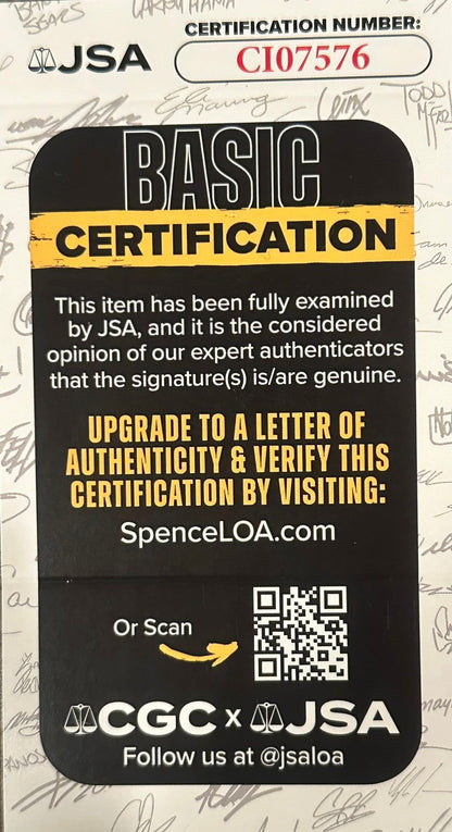 John Elway Denver Broncos Autographed 11x14 Photo JSA COA-Right Off The Field