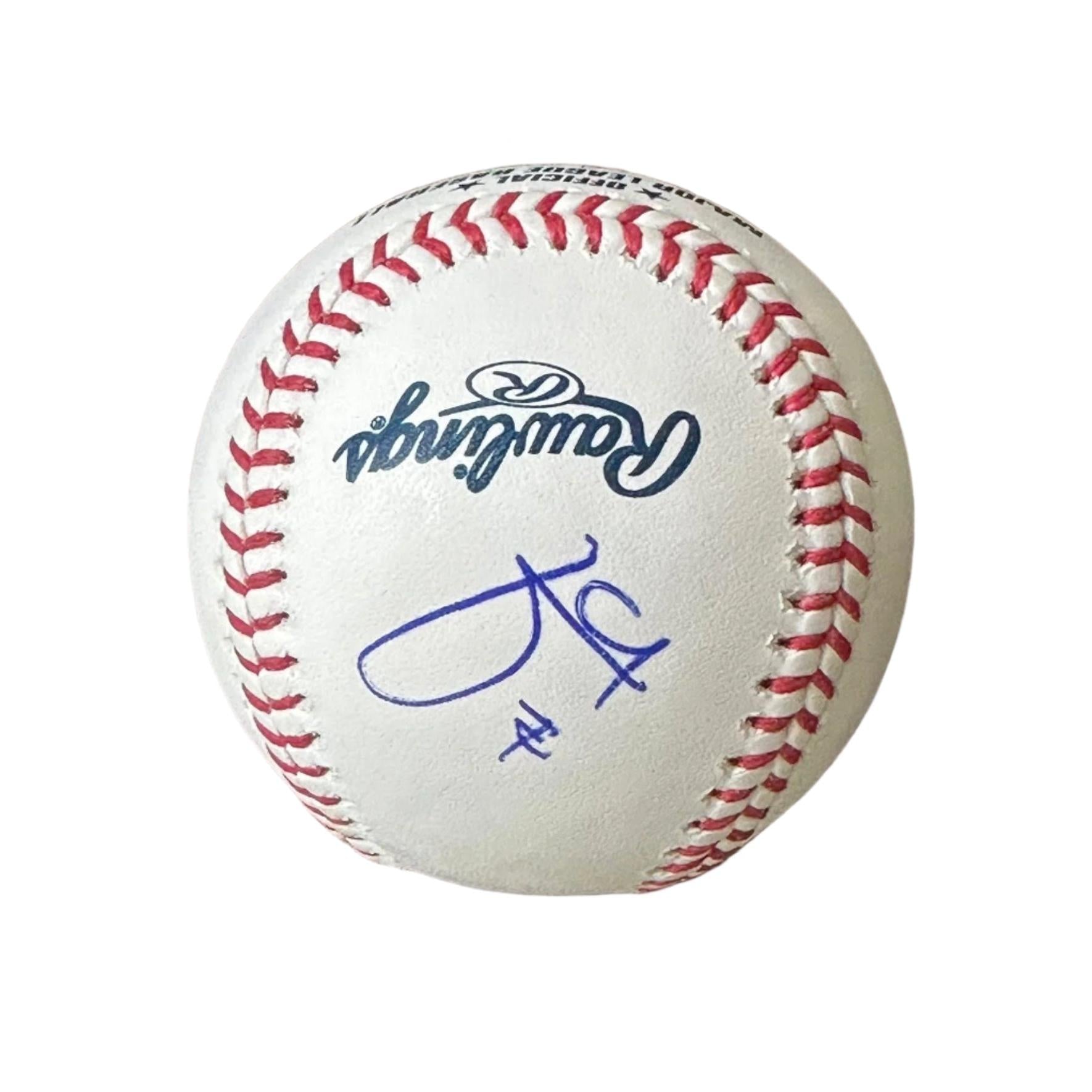 Julio Urias Los Angeles Dodgers Autographed Official MLB Baseball-Right Off The Field