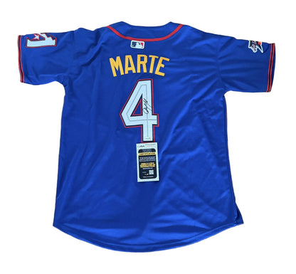 Ketel Marte Autographed 2025 MLB All Star Game Jersey JSA COA Diamondbacks-Right Off The Field