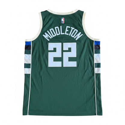 Khris Middleton Milwaukee Bucks Jersey Size 48-Right Off The Field