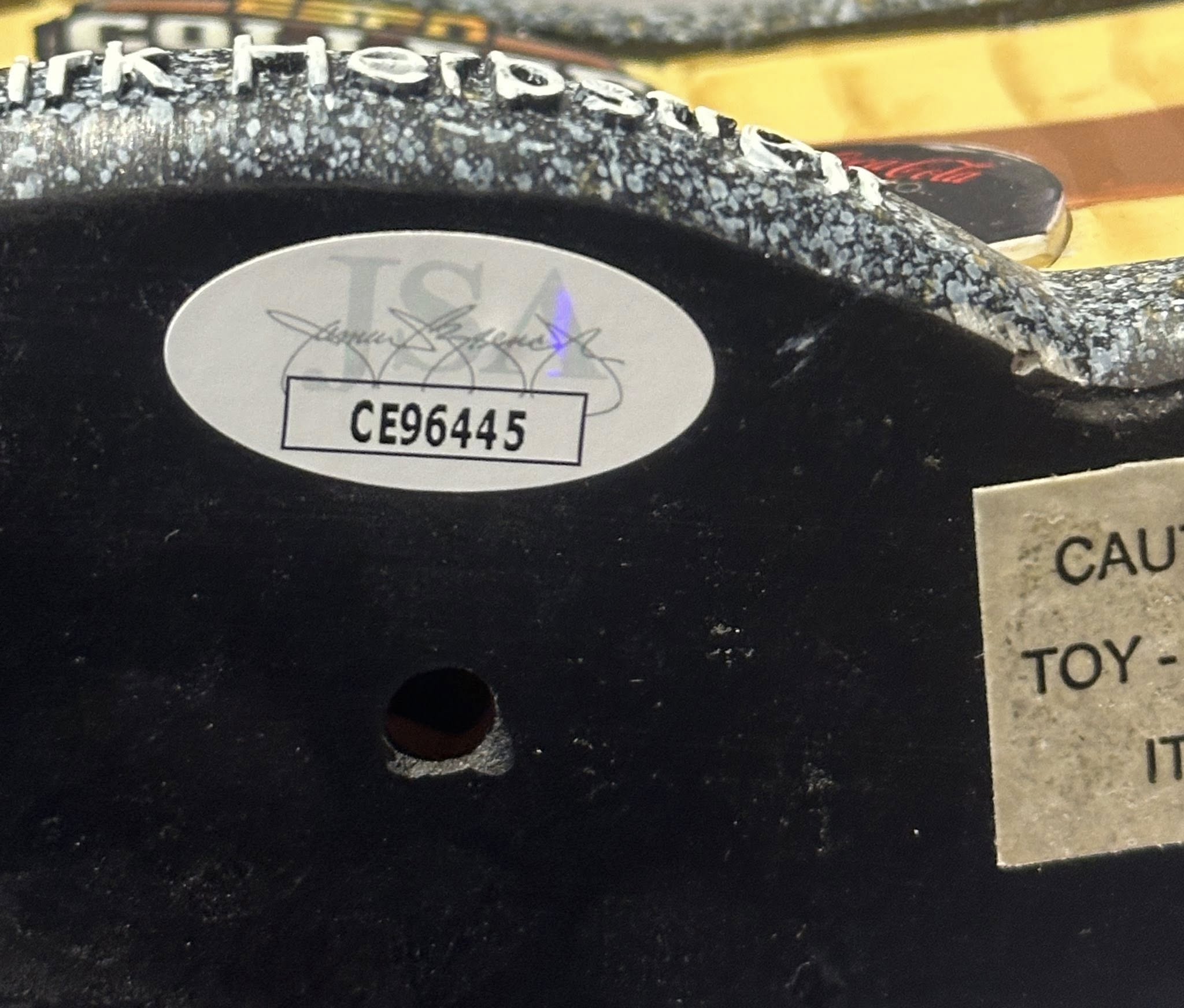 Kirk Herbstreit ESPN Autographed College GameDay Bobblehead JSA COA-Right Off The Field