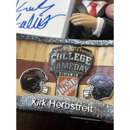 Kirk Herbstreit ESPN Autographed College Gameday Bobblehead JSA COA-Right Off The Field
