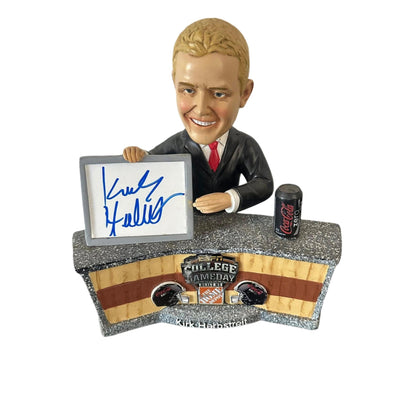 Kirk Herbstreit ESPN Autographed College Gameday Bobblehead JSA COA-Right Off The Field