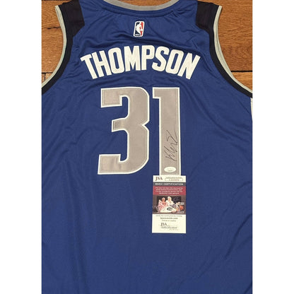 Klay Thompson Autographed Dallas Mavericks Jersey JSA COA-Right Off The Field