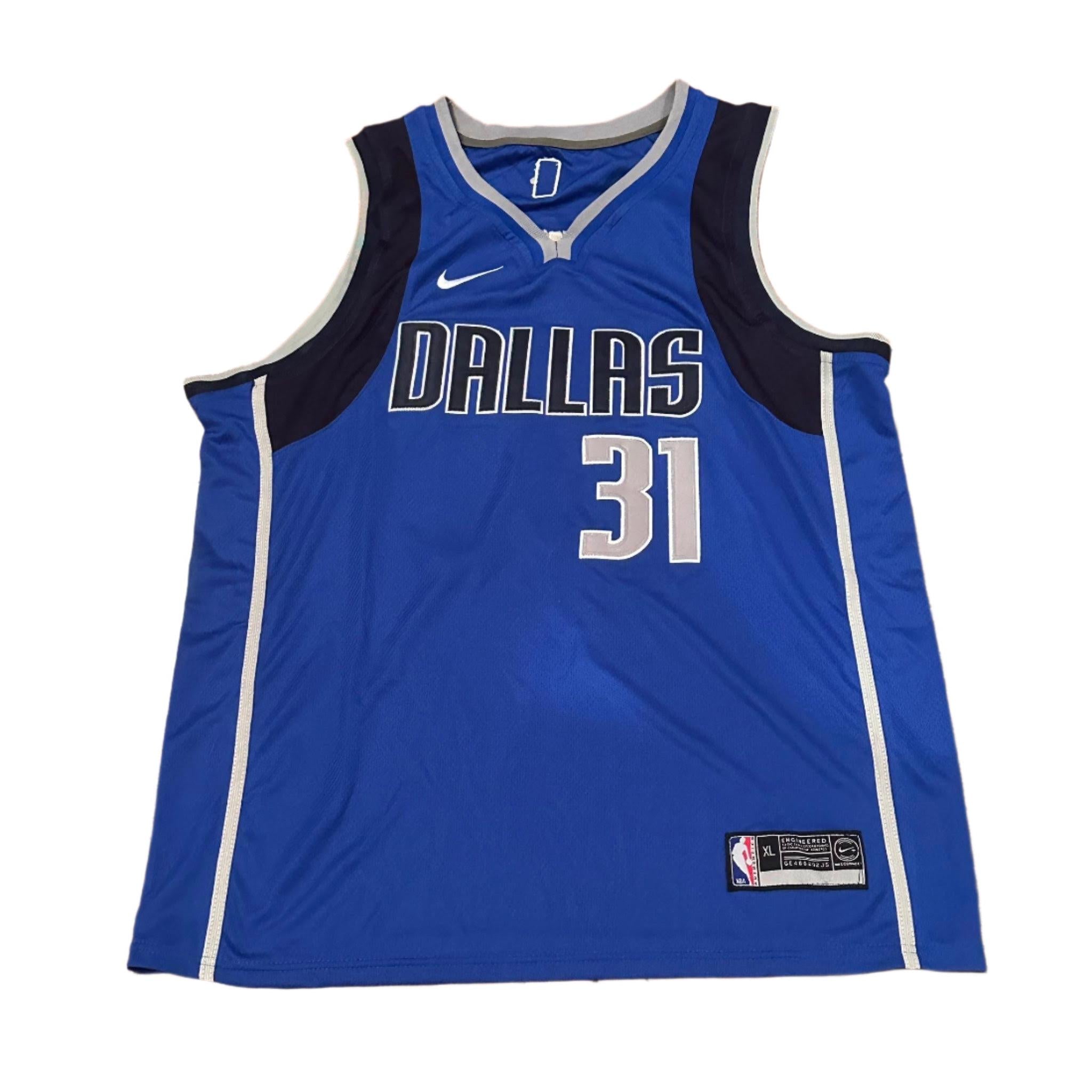 Klay Thompson Autographed Dallas Mavericks Jersey JSA COA-Right Off The Field