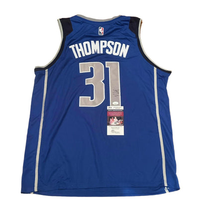Klay Thompson Autographed Dallas Mavericks Jersey JSA COA-Right Off The Field