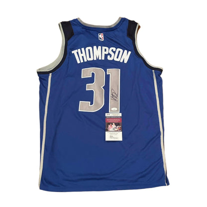 Klay Thompson Autographed Dallas Mavericks Jersey JSA COA-Right Off The Field
