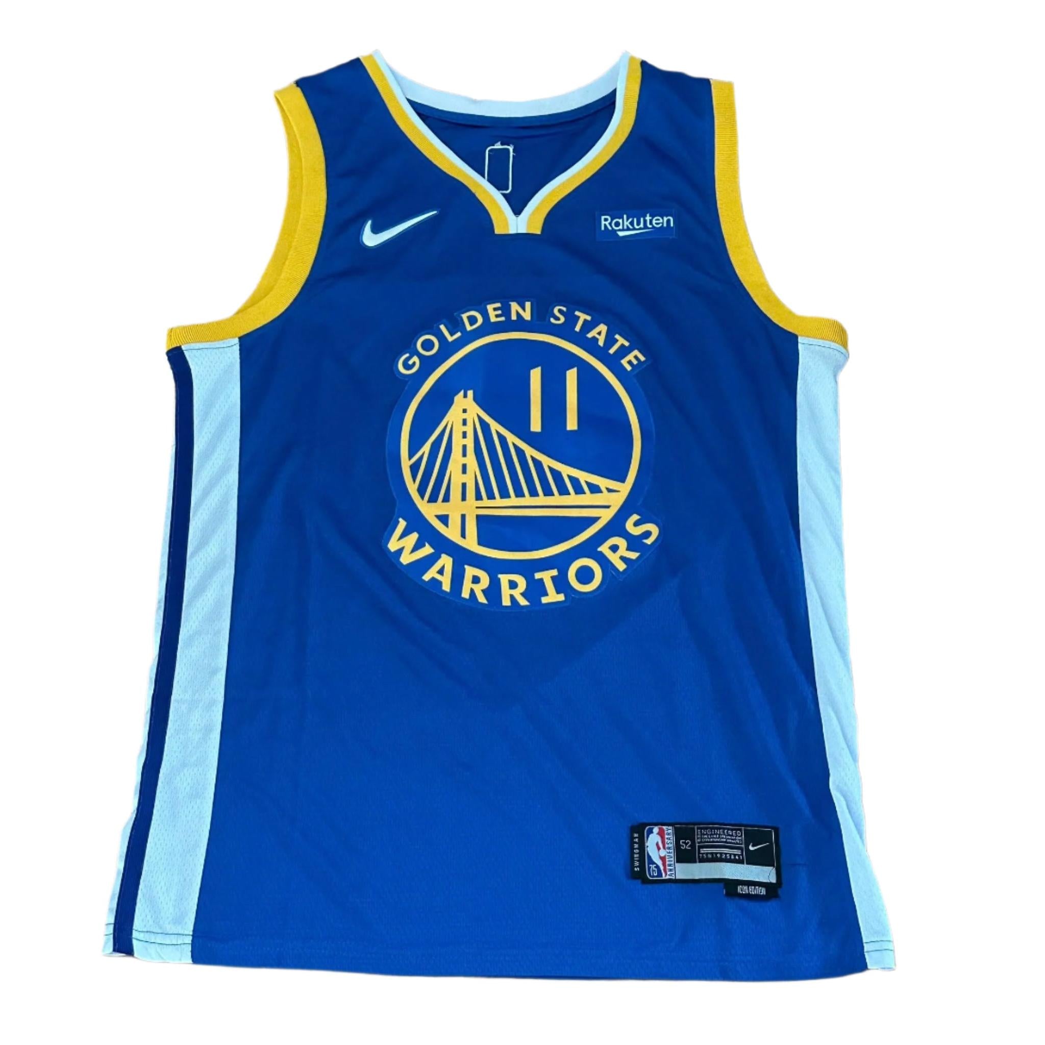 Klay Thompson Autographed Golden State Warriors Jersey JSA COA-Right Off The Field