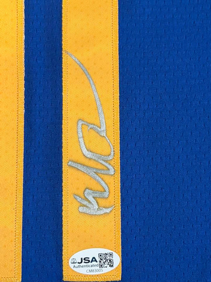 Klay Thompson Signed Autographed Golden State Warriors Jersey JSA COA-Right Off The Field