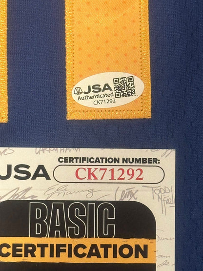 Klay Thompson Signed Autographed Golden State Warriors Jersey JSA COA-Right Off The Field