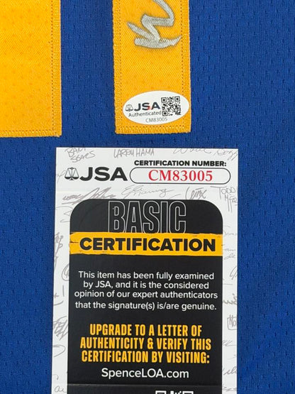 Klay Thompson Signed Autographed Golden State Warriors Jersey JSA COA-Right Off The Field
