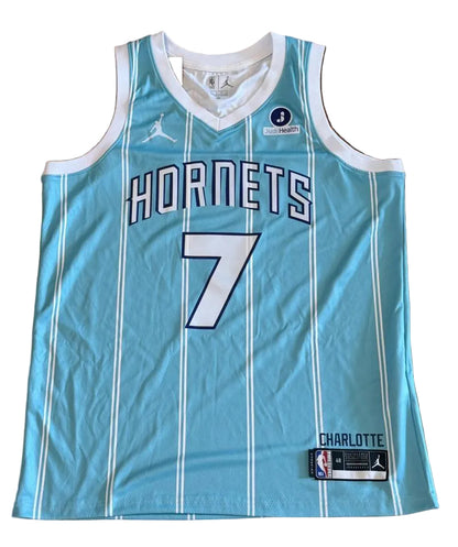 Kon Knueppel Signed Autographed Charlotte Hornets Jersey JSA COA-Right Off The Field