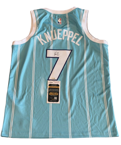 Kon Knueppel Signed Autographed Charlotte Hornets Jersey JSA COA-Right Off The Field